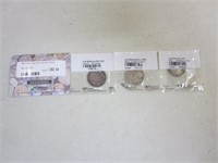 (4) Littleton Coin Sealed Walking Liberty Half