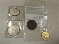 1965 & 66 Kennedy Half Dollars, 2000-P Maryland