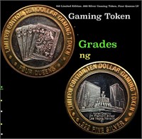 $10 Limited Edition .999 Silver Gaming Token, Four