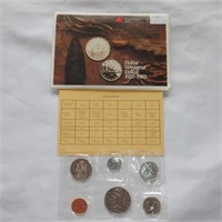 1985 Royal Canadian Uncirculated Mint Set, 6 Coins