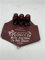 Don't Monkey Around W Anything On This Desk
