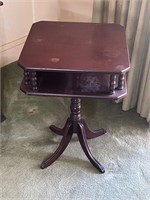 Vintage 2 tier table