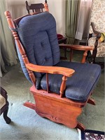 Glider Rocking Chair Vintage