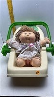 CABBAGE PATCH DOLL W/ 1983 CARRIER