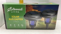 2PACK NEW BUG SOLAR ZAPPERS