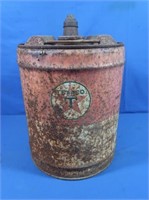 Antique 5 Gal Texaco Gas Can