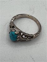 925 sterling silver ring turquoise