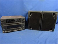 GE AM/FM Cassette Stereop System (works)