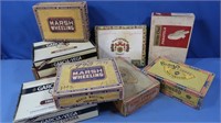Vintage Cigar Boxes-Garcia Vega, King Edward,