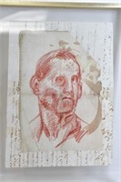 Jacopo Da Pontorm Pastel Portrait 1494-1557