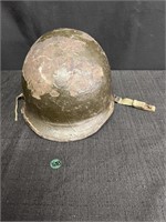 WWII US Military Metal Helmet