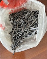 Large Lot of Square Head Nails