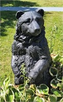 Cast Iron Bear Garden Sculpture - 38"