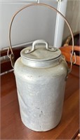 Vintage Metal Milk Jug w/Handle