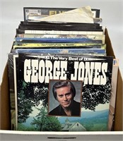 Vinyl Records - George Jones, Dolly Parton, Rod St