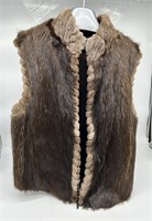 Jean Crisan Authentic Fur Vest