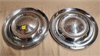 Lot of 2 Old Dodge Hubcaps