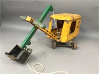 Vintage Excavator Children's Toy