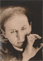 Iconic Bust Portrait of Harry Houdini