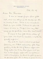 Early letter to Germain from Henry Hatton