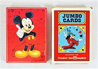 Jumbo Mickey Mouse Cards -
