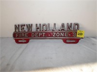 N.H. Fire Co. License Plate Topper