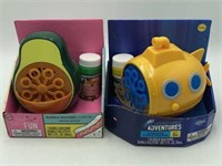 2 New Bubble Toys Avocado & Submarine