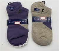 New Ralph Lauren Polo Low Socks 4pr Total