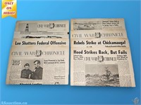 Civil War Chronicle Newspapers (Reprints)