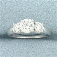 Certified Diamond 3 Stone Wedding Anniversary Enga