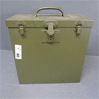 Metal File Box & Plastic Ammo Box