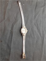 Claremont Gold & Silvertone Womens Wristwatch w/