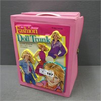 1960's Barbie Trunk w/ Barbies & Clothing