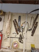 Misc chains, chain saw blades and more......