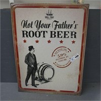 Small Town Not Your Fathers Root Beer Sign