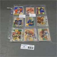 Early 1950's Football Cards
