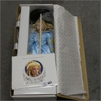 Danbury Mint Porcelain Cinderella Doll in Box