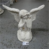 Concrete Angel Garden Statue