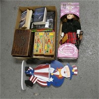 Busy Boy Tool Chest - Porcelain Doll - Books