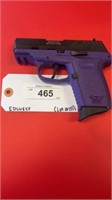 9mm Pistol , Purple (LOT #151)
