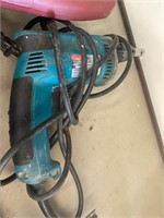 2 CORDED DRILLS AND ELECTRIC SHEAR