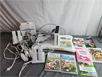 Wii COMPLETE bundle  SETUP, CONSOLE CONTROLLERS