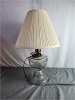 Vintage oil lamp electric 24"