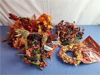 Fall decor craft supplies wreath making