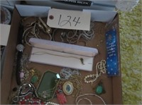 assortment of costume jewelry