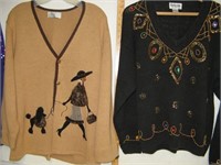 Embellished Sweater Tops