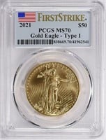 $2535 PCGS Guide: 2021 $50 One-Ounce Gold Eagle