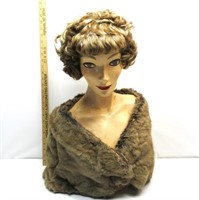 Vintage Mannequin Bust