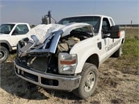 2008 FORD F250 4X4 SUPER CAB PICKUP FOR PARTS