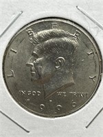 1996 P Kennedy half dollar